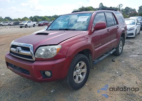 2006 Toyota 4Runner Sr5 Sport V6 z USA, uszkodzony, nr VIN JTEBU14RX68066167